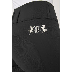 Pantalon d'équitation fond intégral Meghan B Vertigo taille haute femme Noir Pantalon d'équitation fond intégral Meghan B Vertigo taille haute femme Noir