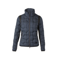 Veste d'équitation doudoune Horze Shelly femme Marine foncé Bleu