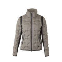 Veste d'équitation doudoune Horze Shelly femme Marron morille