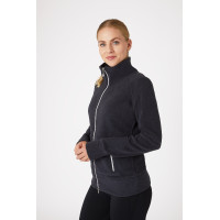 Veste d'équitation polaire Horze Ellie femme Marine foncé Bleu Veste d'équitation polaire Horze Ellie femme Marine foncé Bleu