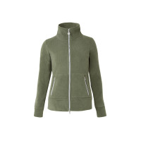 Veste d'équitation polaire Horze Ellie femme Vert scarabée Veste d'équitation polaire Horze Ellie femme Vert scarabée