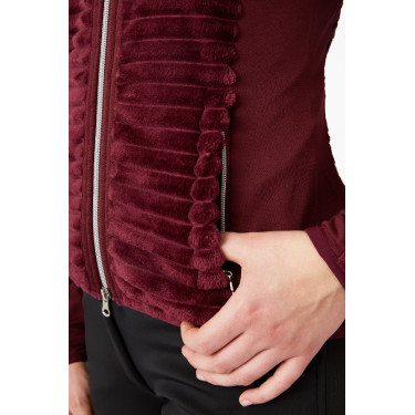 Veste d'équitation polaire rayée Horze Della femme Veste d'équitation polaire rayée Horze Della femme