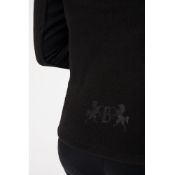 Veste d'équitation polaire stretch B Vertigo Cleo femme Noir