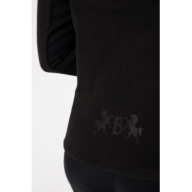Veste d'équitation polaire stretch B Vertigo Cleo femme Noir
