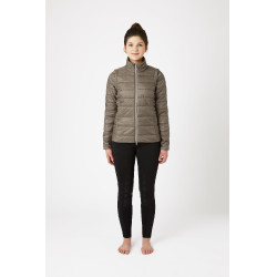 Doudoune Horze Natalie manches amovibles femme Marron morille Doudoune Horze Natalie manches amovibles femme Marron morille