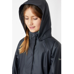 Veste imperméable Horze Clara enfant Marine foncé Bleu