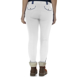 Pantalon Flags & Cup Orillia femme Blanc