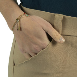 Pantalon Flags & Cup Yanista junior Bleu marine