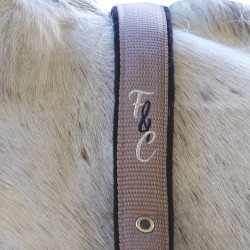 Set licol et longe Varna Flags & Cup Taupe Set licol et longe Varna Flags & Cup Taupe