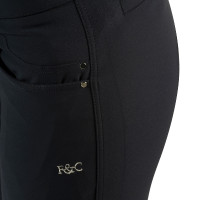 Pantalon Flags & Cup Pampelone femme Bleu marine