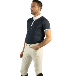 Pantalon Flags & Cup Guérande homme Blanc Pantalon Flags & Cup Guérande homme Blanc