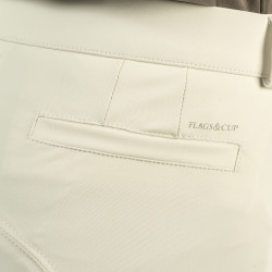 Pantalon Flags & Cup Guérande homme Blanc Pantalon Flags & Cup Guérande homme Blanc