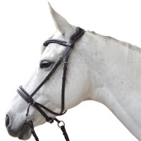Bridon Canter bitless Evolution Marron