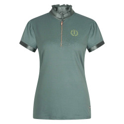 Polo Imperial Riding Anna Sauge noire Vert Polo Imperial Riding Anna Sauge noire Vert
