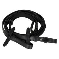 Rênes Imperial Riding Anti slip grip Noir