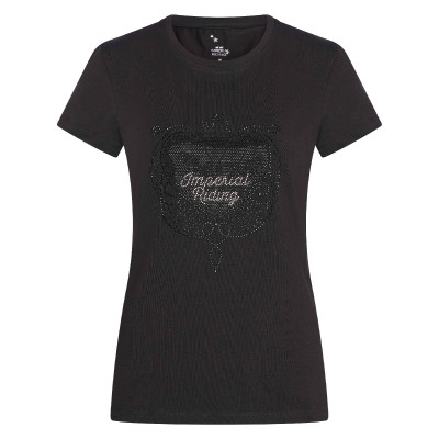 T-shirt Imperial Riding Imperial Love Noir