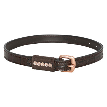 Lanières d'éperons Imperial Riding Walker glam Kids Marron / croco marron