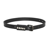 Lanières d'éperons Imperial Riding Walker glam Kids Noir / croco noir