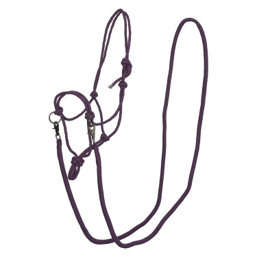 Licol corde Imperial Riding Ambient Mûre Bordeaux