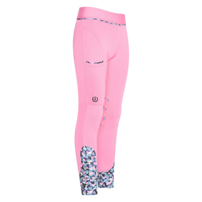 Legging d'équitation Imperial Riding Tibby KneeGrip Rose choquant