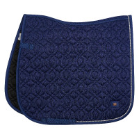 Tapis de selle Imperial Riding Cloud Dancer dressage Bleu marine