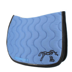 Tapis de selle Pénélope Classique Marine / noir Bleu Tapis de selle Pénélope Classique Marine / noir Bleu
