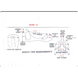 Selle Western Natowa Cuir Gras 113 Selle Western Natowa Cuir Gras 113