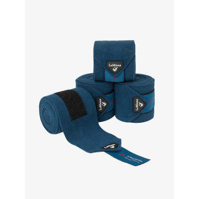 Bandes de polo LeMieux Luxury Bleu atlantique