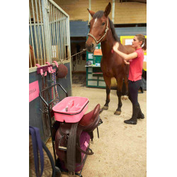 Servante Roulante Gm et Malle Box Pro Xl La Gée Grenat Bordeaux