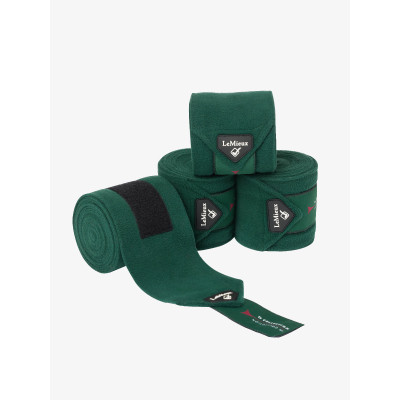Bandes de polo LeMieux Luxury Vert épicéa