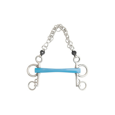 Mors pelham Metalab Flexi droit branches courtes Mors pelham Metalab Flexi droit branches courtes