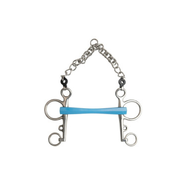 Mors pelham Metalab Flexi droit branches longues Mors pelham Metalab Flexi droit branches longues