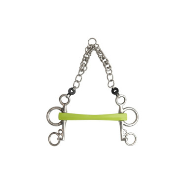 Mors pelham Metalab Flexi Soft droit branches courtes Mors pelham Metalab Flexi Soft droit branches courtes