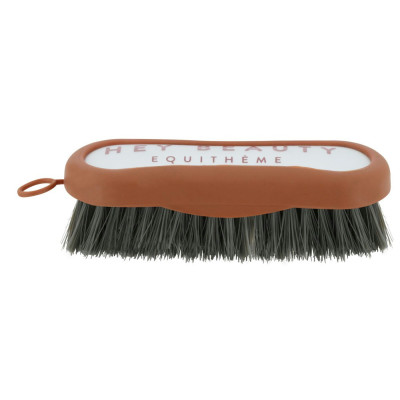 Brosse de tête Equithème Je t'aime Gris