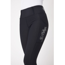 Leggins d'équitation avec passants de ceinture Gia femme B Vertigo Bleu marine foncé