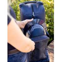 Sac à bottes et bombe Elite Pro LeMieux Bleu marine Sac à bottes et bombe Elite Pro LeMieux Bleu marine