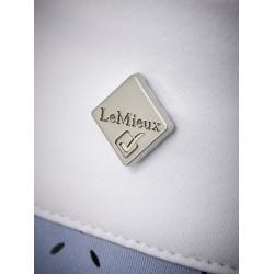 Polo de concours LeMieux Olivia manches courtes Mist Bleu Polo de concours LeMieux Olivia manches courtes Mist Bleu