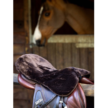 Couvre siège LeMieux Simuwool Marron