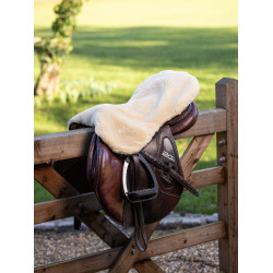 Couvre siège LeMieux Simuwool Naturel Marron Couvre siège LeMieux Simuwool Naturel Marron