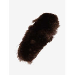 Fourreau de muserolle menton LeMieux Simuwool Marron