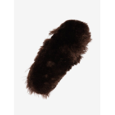 Fourreau de muserolle menton LeMieux Simuwool Marron