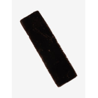 Fourreau de sangle de dressage LeMieux Simuwool à enfiler Marron