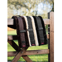 Fourreau de sangle mixte LeMieux Simuwool Noir / noir Fourreau de sangle mixte LeMieux Simuwool Noir / noir