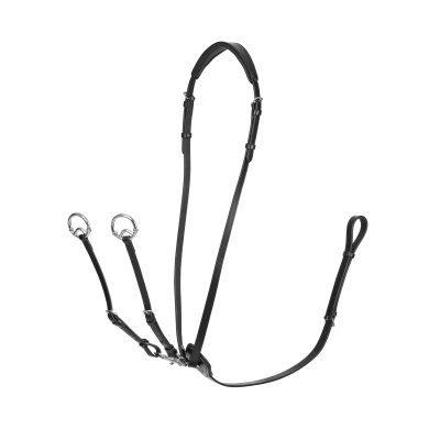 Martingale à anneaux Kudos LeMieux Noir / argent