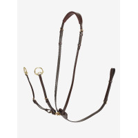 Martingale à anneaux Kudos LeMieux Noir / argent Martingale à anneaux Kudos LeMieux Noir / argent