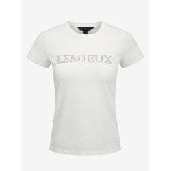 T-shirt à strass LeMieux Diamante femme