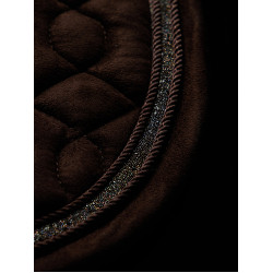 Tapis LeMieux Crystal Suede Dressage Marron
