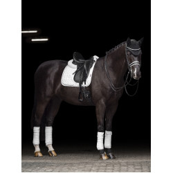 Tapis LeMieux Crystal Suede Dressage Blanc
