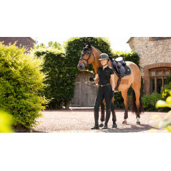 Tapis LeMieux Puissance Suede Close Contact Square Noir