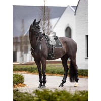 Tapis LeMieux Puissance Suede Dressage Square Noir Tapis LeMieux Puissance Suede Dressage Square Noir